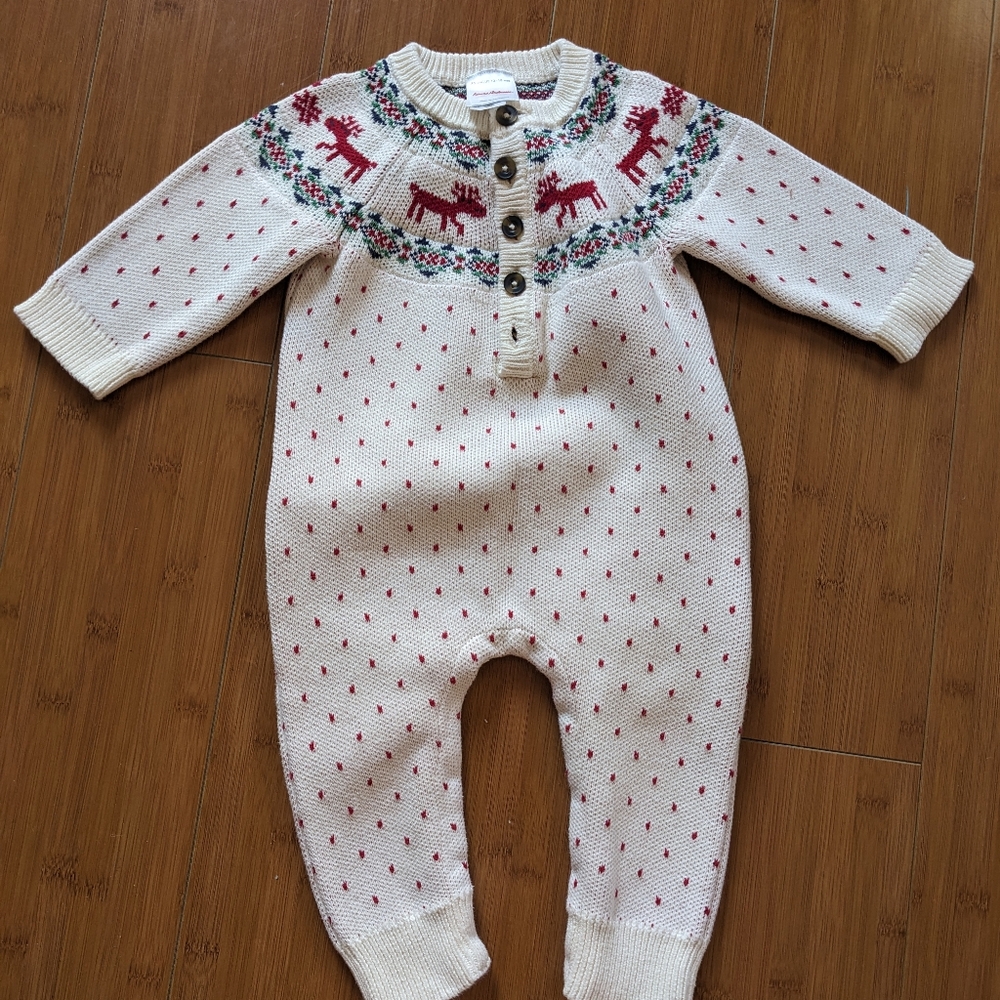 SOLD - Hanna Anderson Baby Sweater
